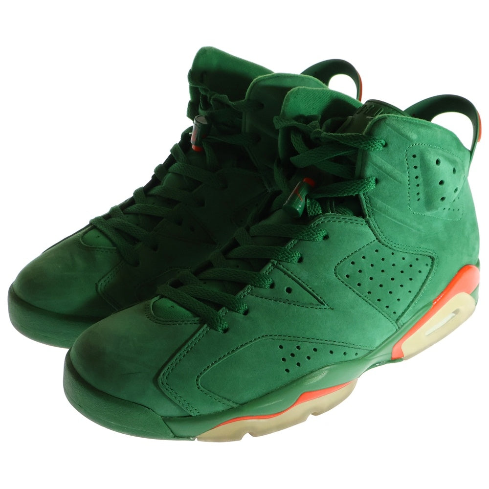 NIKE(ナイキ) AIR JORDAN 6 RETRO GATORADE エアジョーダン6 レトロ ゲータレード ハイカットスニーカー グリーン US10.5/28.5cm AJ5986-335