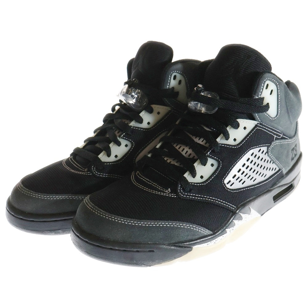 NIKE(ナイキ) AIR JORDAN 5 ANTHRACITE エア ジョーダン 5 アンスラサイト ハイカットスニーカー ブラック US11/29cm DB0731-001