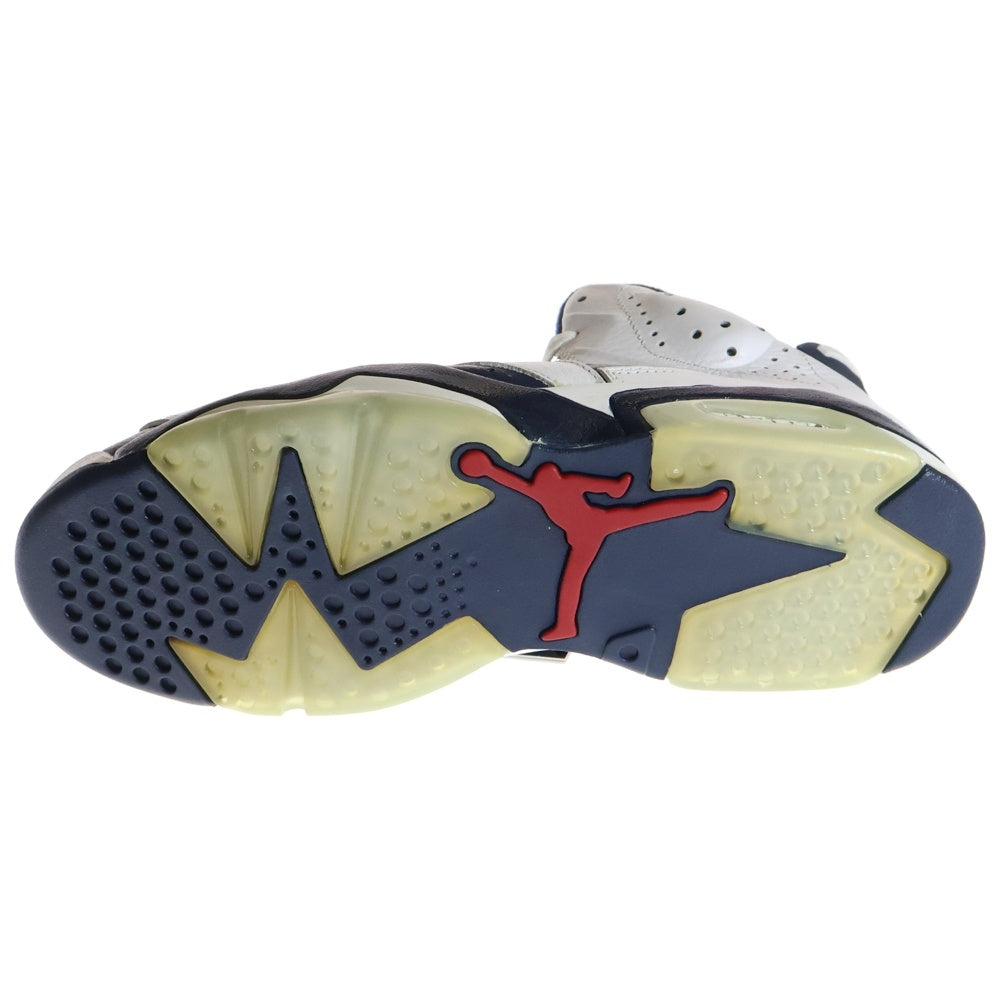 NIKE(ナイキ) 【観賞用2012年製】 AIR JORDAN 6 RETRO OLYMPIC エアジョーダン 6 レトロ オリンピック ハイカットスニーカー シューズ US11/29cm 384664-130
