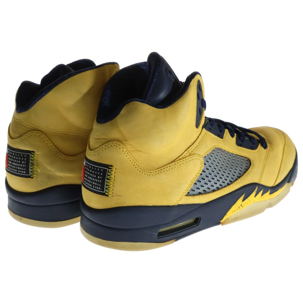 NIKE(ナイキ) AIR JORDAN 5 RETRO MICHIGAN エアジョーダン5 ミシガン ハイカットスニー カー US12/30cm CQ9541-704