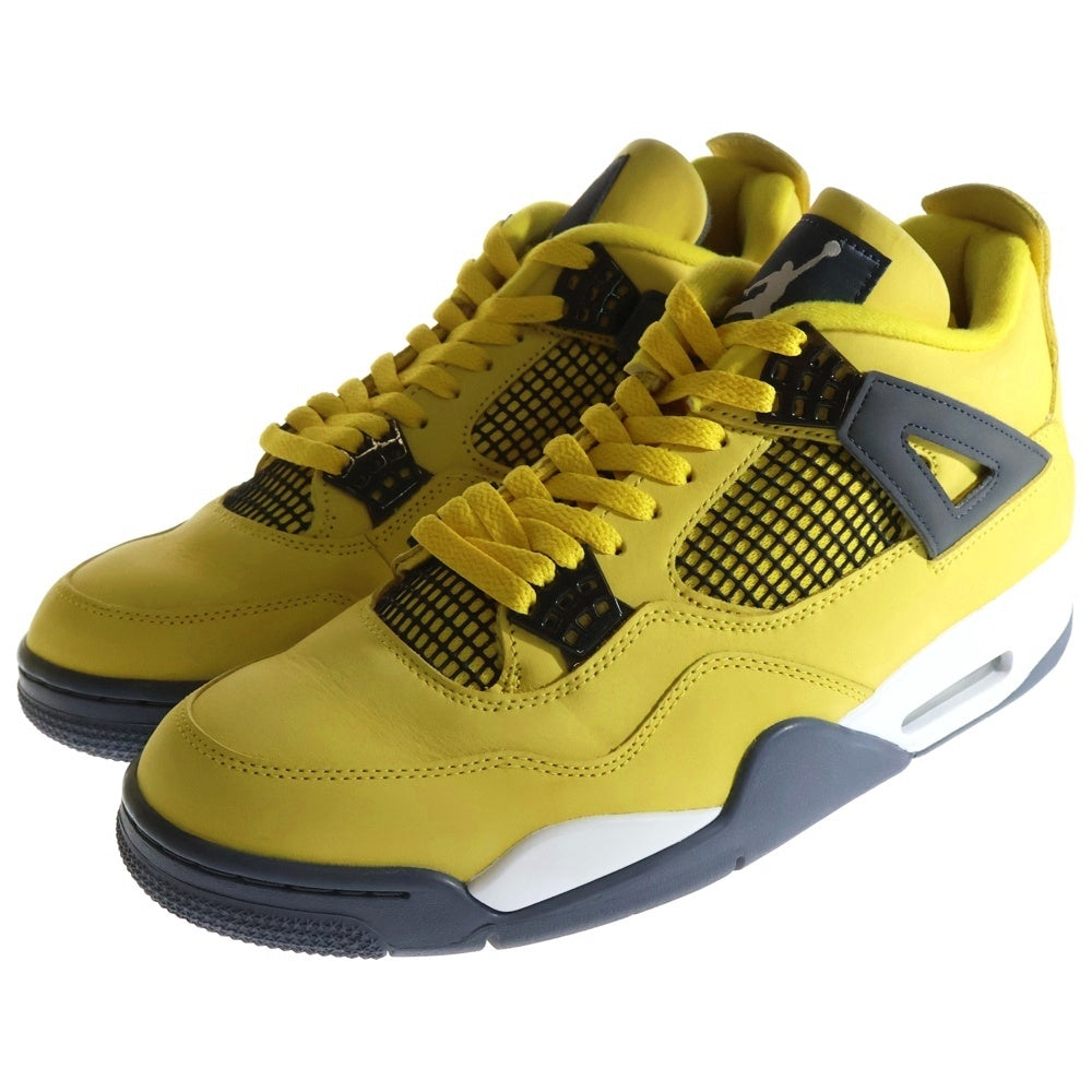 NIKE(ナイキ) AIR JORDAN 4 RETRO TOUR YELLOW エアジョーダン4 レトロ ツアー イエロー ハイカットスニーカー イエロー US11/29cm CT8527-700