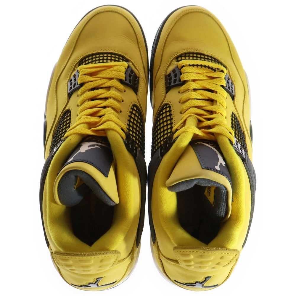NIKE(ナイキ) AIR JORDAN 4 RETRO TOUR YELLOW エアジョーダン4 レトロ ツアー イエロー ハイカットスニーカー イエロー US11/29cm CT8527-700