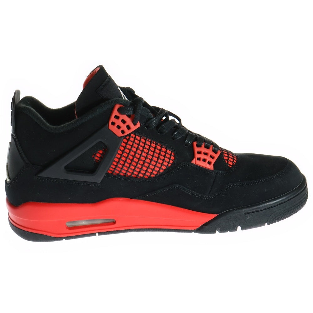 NIKE(ナイキ) AIR JORDAN 4 RETRO RED THUNDER CRIMSON エアジョーダン4 レトロ レッド サンダー クリムゾン ハイカットスニーカー ブラック/レッド US11/29cm CT8527-016