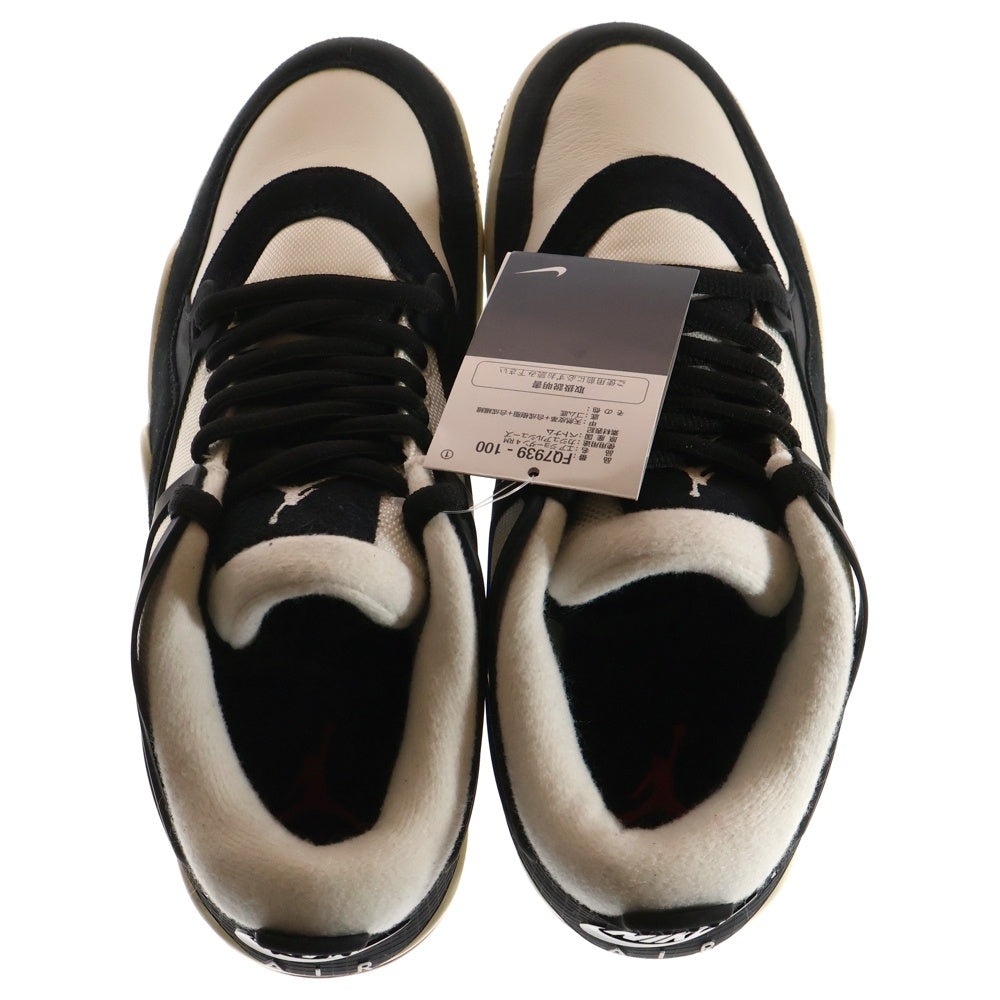 NIKE(ナイキ) AIR JORDAN 4 Canyon Rust エアジョーダン4 ミドルカットスニーカーシューズ ブラック/ホワイト US11/29cm FQ7939-100
