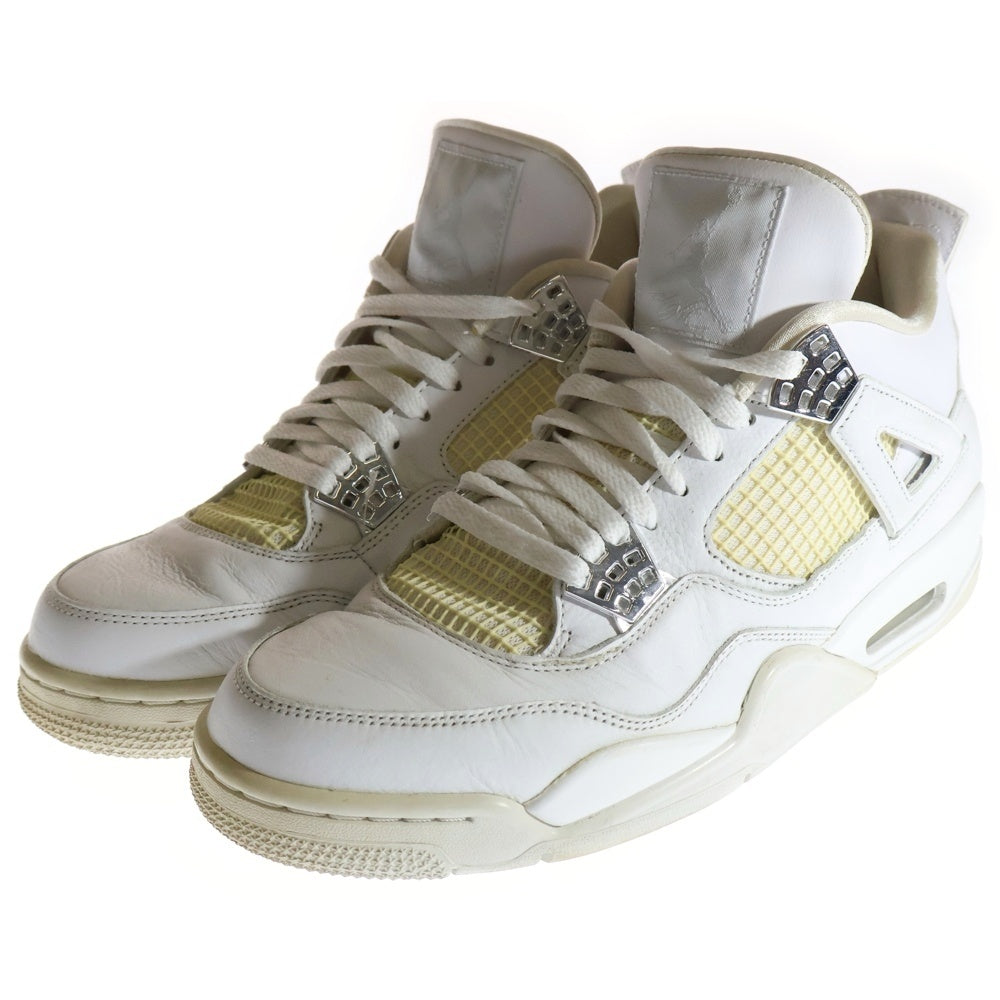 NIKE(ナイキ) AIR JORDAN 4 PURE MONEY エアジョーダン4 ピュアマネー ハイカットスニーカー ホワイト US11/29cm 308497-100