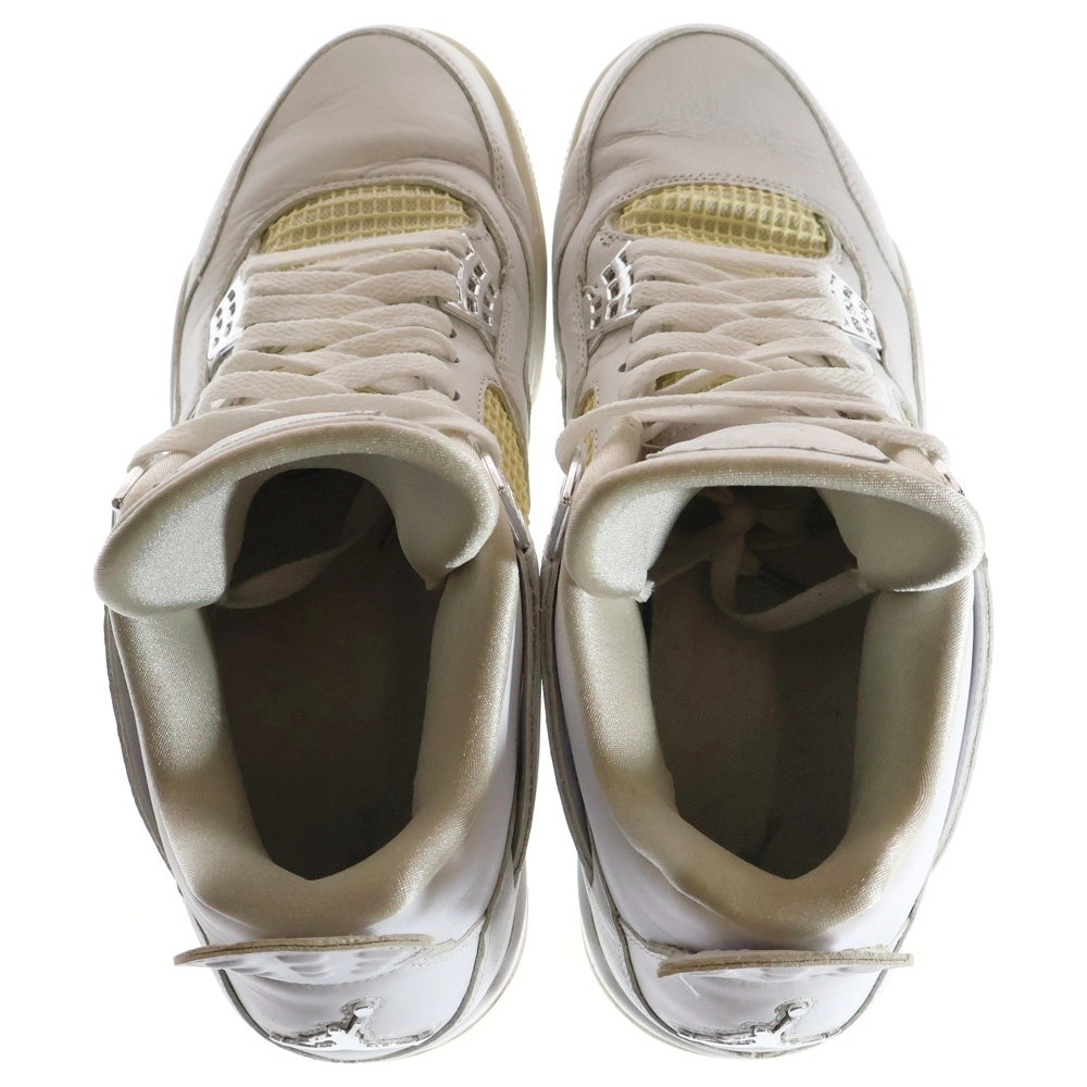 NIKE(ナイキ) AIR JORDAN 4 PURE MONEY エアジョーダン4 ピュアマネー ハイカットスニーカー ホワイト US11/29cm 308497-100