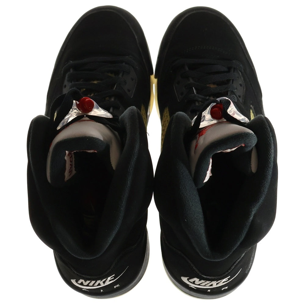 NIKE(ナイキ) AIR JORDAN 5 RETRO OG エアジョーダン5 レトロ ハイカットスニーカー ブラック US10.5/28.5cm 845035-003