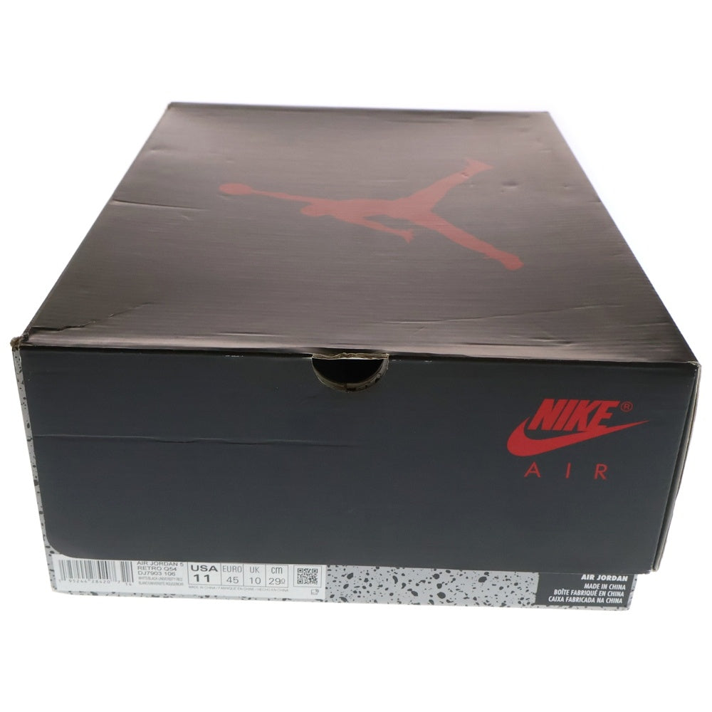 NIKE(ナイキ) AIR JORDAN 5 RETRO QUAI 54 エアジョーダン 5 レトロ ハイカットスニーカー ホワイト US11/29cm DJ7903-106