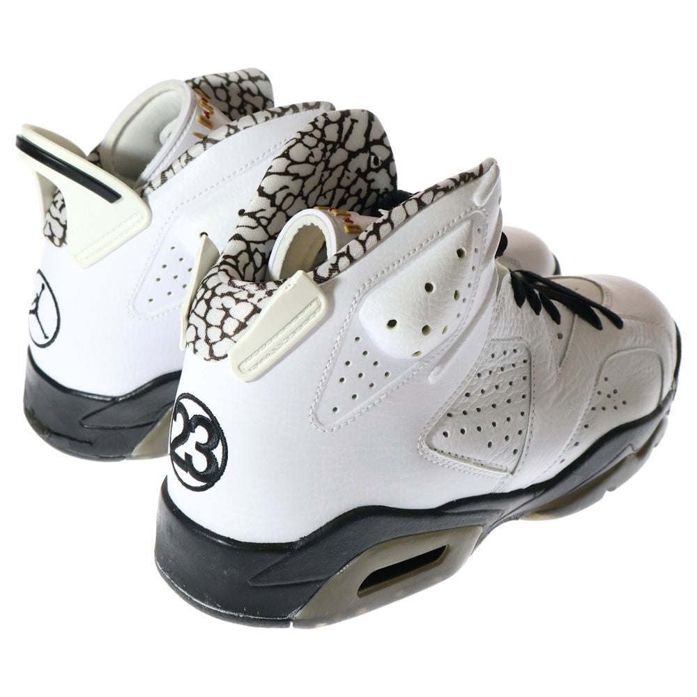 NIKE(ナイキ) AIR JORDAN 6 RETRO PREMIUM Motorsports エアジョーダン 6 レトロ プレミアム モータースポーツ ハイカットスニーカー ホワイト US9.5/27.5cm 395866-101