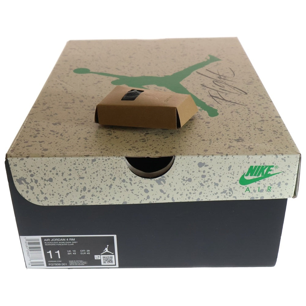 NIKE(ナイキ) AIR JORDAN 4 エアジョーダン4 ハイカットスニーカー ブラック US11/29cm FQ7939-001