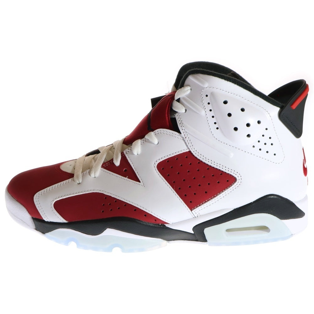 NIKE(ナイキ) AIR JORDAN 6 RETRO CARMINE エアジョーダン6 カーマイン ハイカットスニーカー ホワイト/レッド US11/29cm CT8529-106
