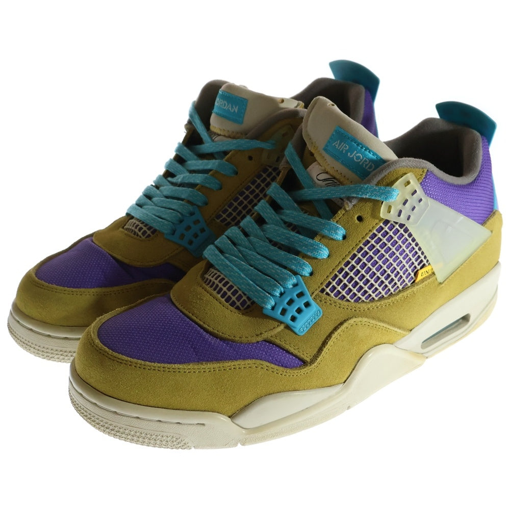NIKE(ナイキ) ×UNION AIR JORDAN 4 RETRO SP DESERT MOSS エアジョーダン4 デザートモス ハイカットスニーカー マルチ US11.5/29.5cm DJ5718-300