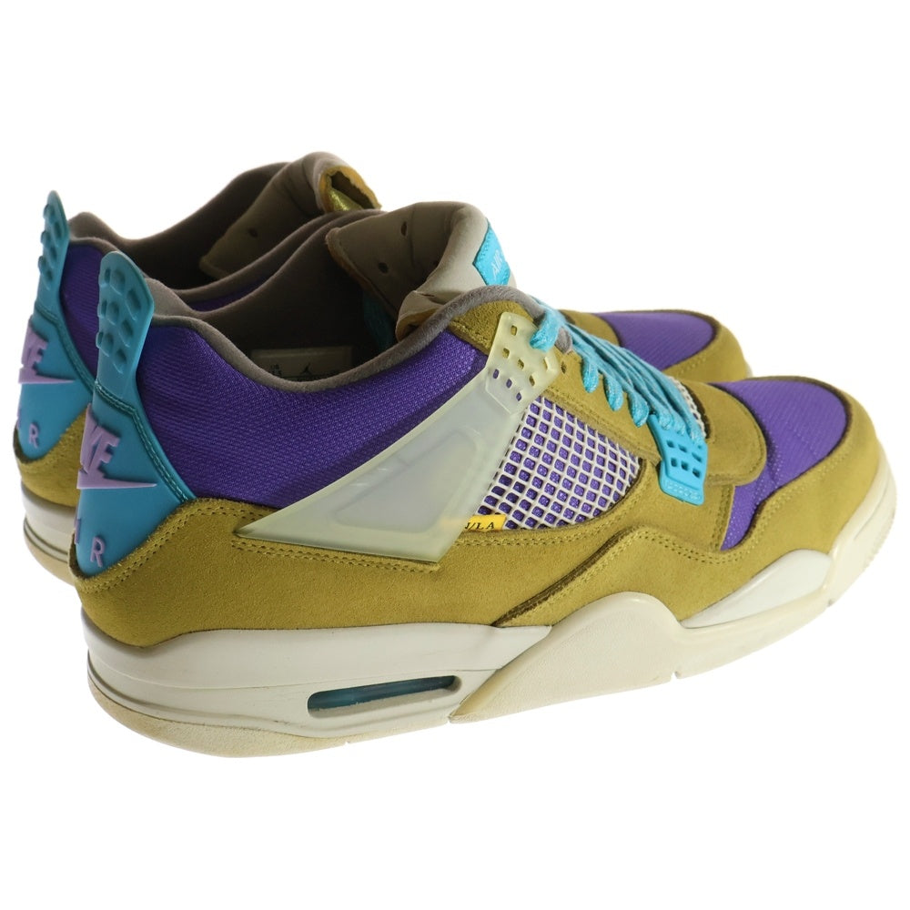 NIKE(ナイキ) ×UNION AIR JORDAN 4 RETRO SP DESERT MOSS エアジョーダン4 デザートモス ハイカットスニーカー マルチ US11.5/29.5cm DJ5718-300