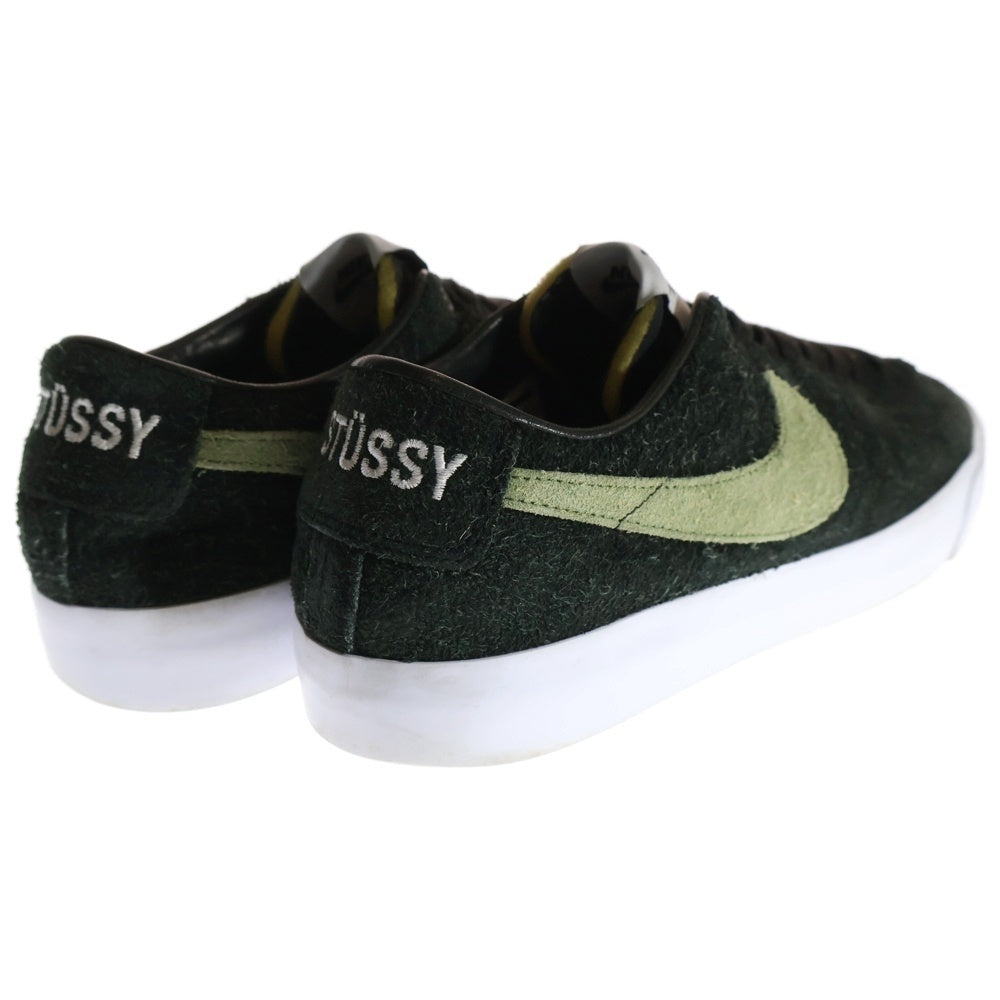 NIKE SB(ナイキエスビー) BLAZER LOW BLACK PALM GREEN ブレザー ローカットスニーカー ブラック/グリーン US11.5/29.5cm BQ6449-001