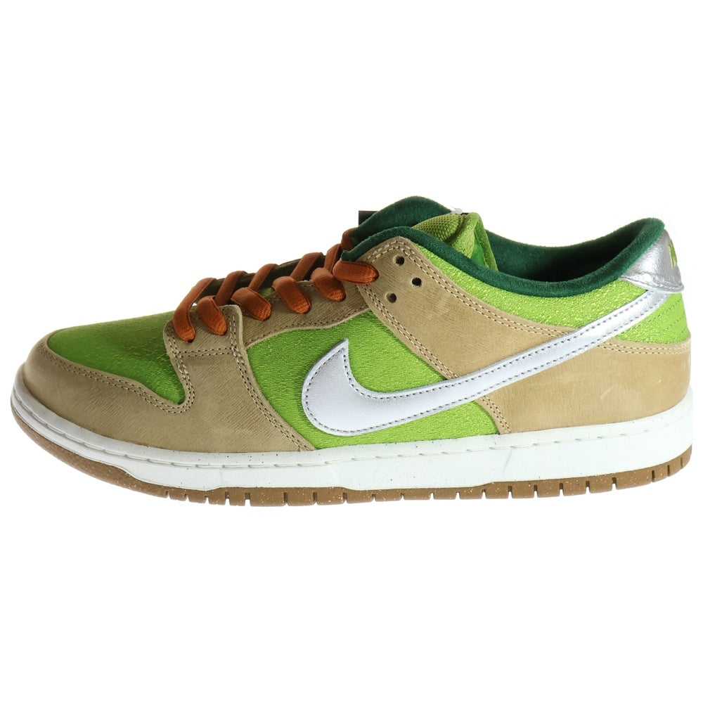 NIKE SB(ナイキエスビー) DUNK LOW PRO Escargot Sesame and Pear ダンク ローカットスニーカー エスカルゴ セサミアンドペア グリーン/ベージュ US12/30cm FQ7585-200