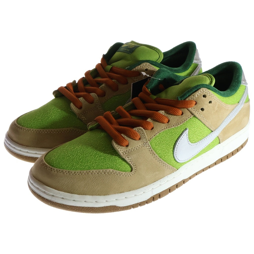 NIKE SB(ナイキエスビー) DUNK LOW PRO Escargot Sesame and Pear ダンク ローカットスニーカー エスカルゴ セサミアンドペア グリーン/ベージュ US12/30cm FQ7585-200