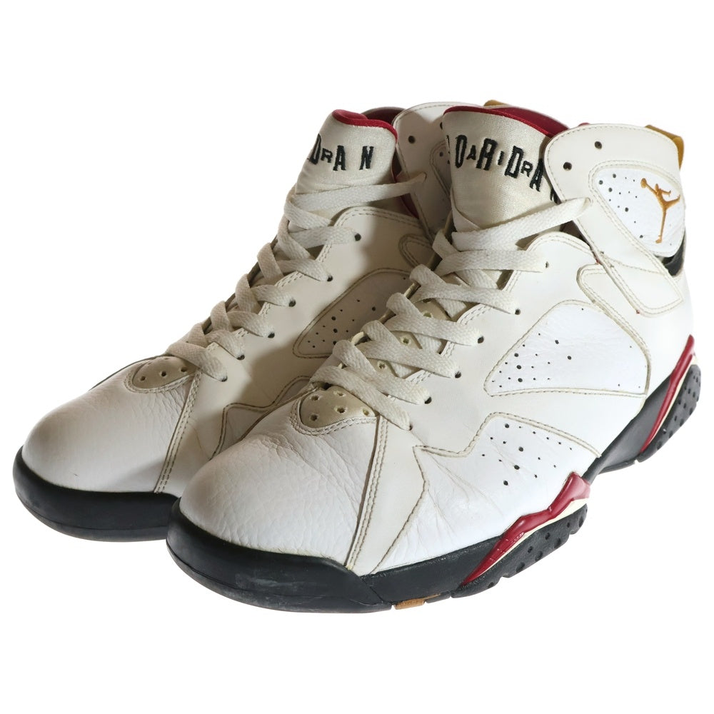 NIKE(ナイキ) 【観賞用 2011年製】AIR JORDAN 7 RETRO CARDINAL エアジョーダン7 レトロ カーディナル ハイカットスニーカー ホワイト US11/29cm 304775-104
