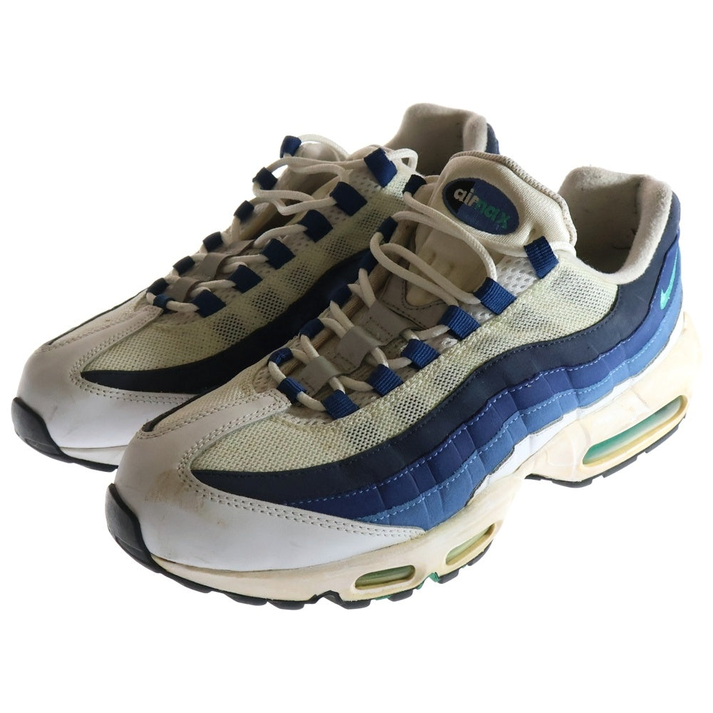 NIKE(ナイキ) 【観賞用2015年製】 AIR MAX 95 ローカットスニーカー ブルー/ホワイト US10.5/28.5cm 554970-131