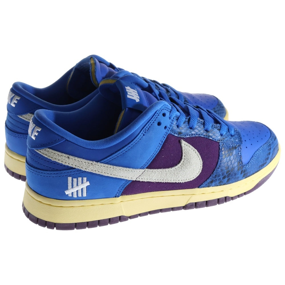 NIKE(ナイキ) ×UNDEFEATED DUNK LOW Royal アンディフィーテッド ダンク ロイヤル ローカットスニーカー ブルー US10/28cm DH6508-400