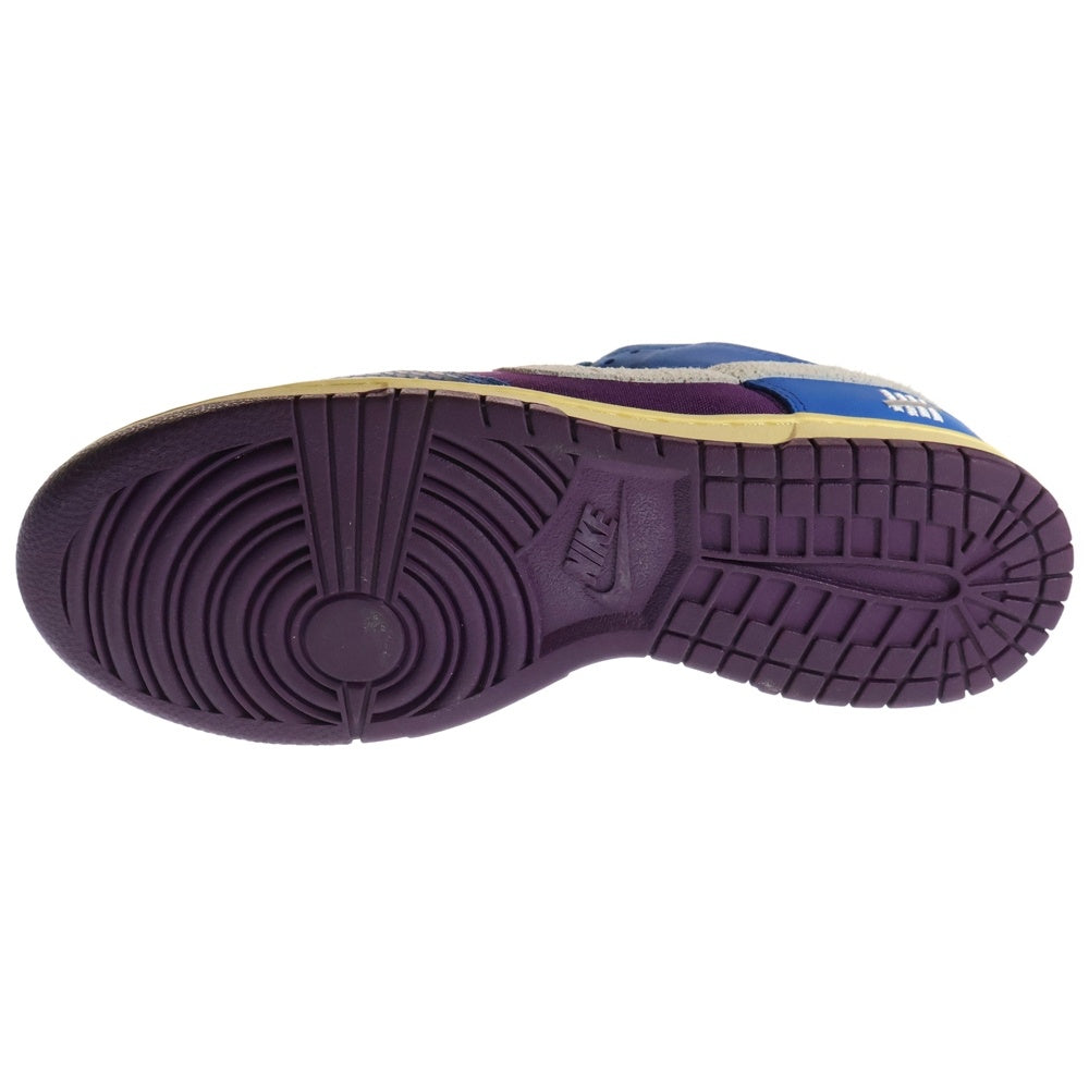 NIKE(ナイキ) ×UNDEFEATED DUNK LOW Royal アンディフィーテッド ダンク ロイヤル ローカットスニーカー ブルー US10/28cm DH6508-400