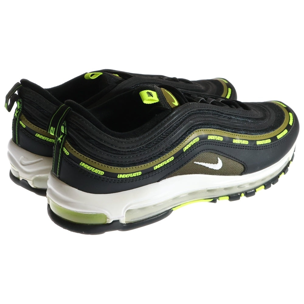 NIKE(ナイキ) ×UNDEFEATED AIR MAX 97 アンディフィーテッド エアマックス97 ローカットスニーカー ブラック/イエロー US11/29cm DC4830-001