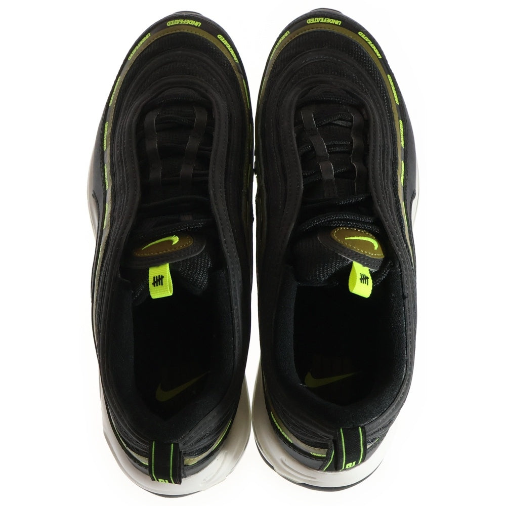 NIKE(ナイキ) ×UNDEFEATED AIR MAX 97 アンディフィーテッド エアマックス97 ローカットスニーカー ブラック/イエロー US11/29cm DC4830-001