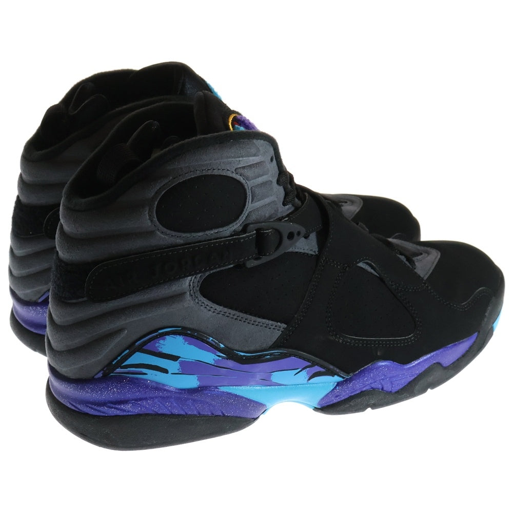 NIKE(ナイキ) AIR JORDAN 8 RETRO BLACK CEMENT エアジョーダン 8 ブラックセメント ハイカットスニーカー ブラック US11.5/29.5cm 305381-025