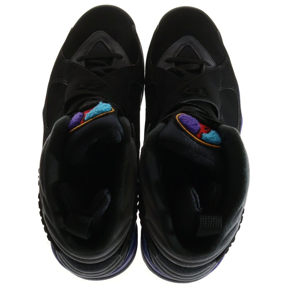 NIKE(ナイキ) AIR JORDAN 8 RETRO BLACK CEMENT エアジョーダン 8 ブラックセメント ハイカットスニーカー ブラック US11.5/29.5cm 305381-025
