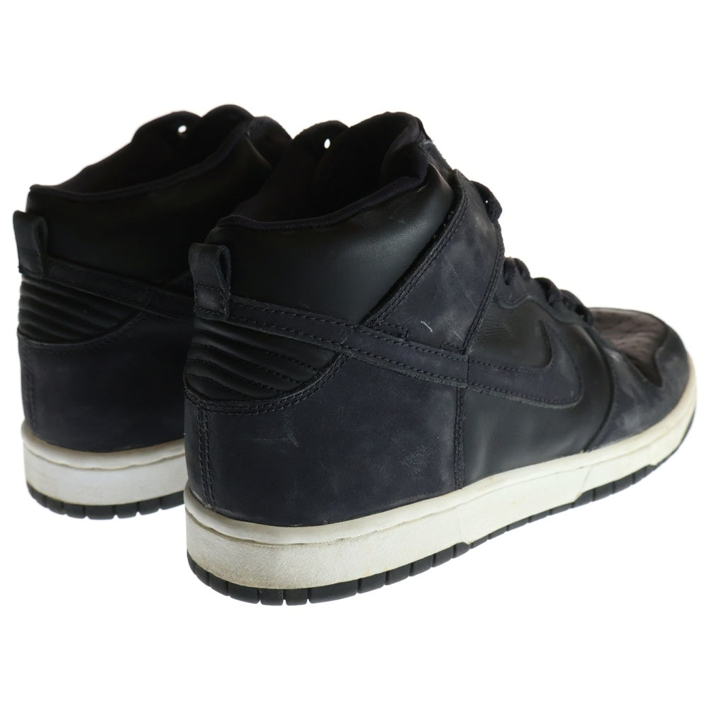 NIKE(ナイキ) 【観賞用1999年製】 DUNK HIGH LE ダンク ハイカットスニーカー ネイビー/ブラック US9.5/27.5cm 630335-501