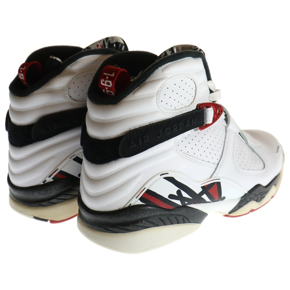 NIKE(ナイキ) AIR JORDAN 8 RETRO ALTERNATE エアジョーダン レトロ オルタネイト ハイカットスニーカー ホワイト US10/28cm 305381-104