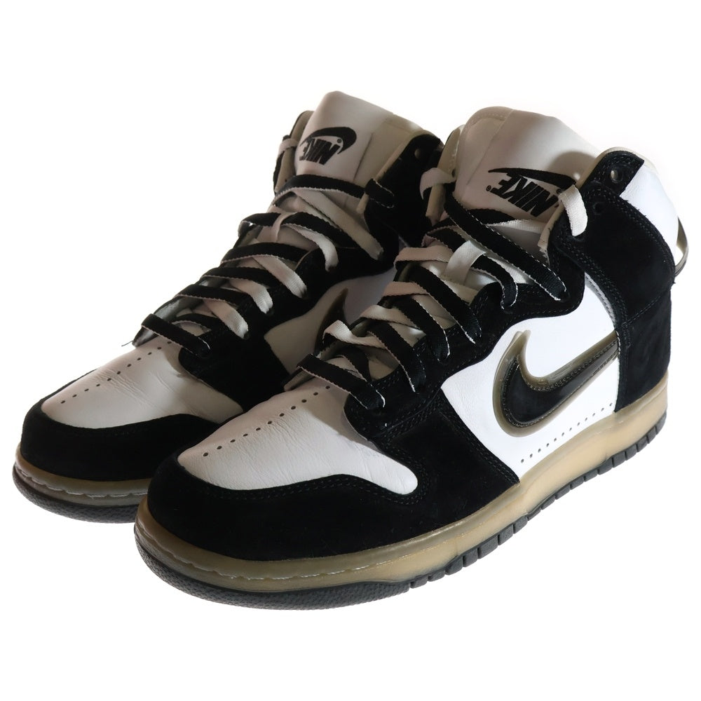 NIKE(ナイキ) ×SLAM JAM DUNK HIGH スラムジャム ダンク ハイカットスニーカー ブラック/ホワイト US10/28cm DA1639-101