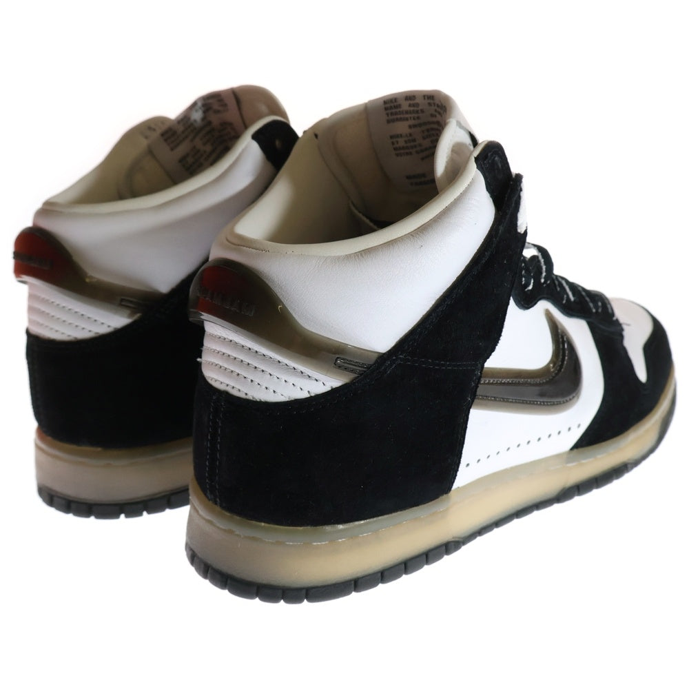 NIKE(ナイキ) ×SLAM JAM DUNK HIGH スラムジャム ダンク ハイカットスニーカー ブラック/ホワイト US10/28cm DA1639-101