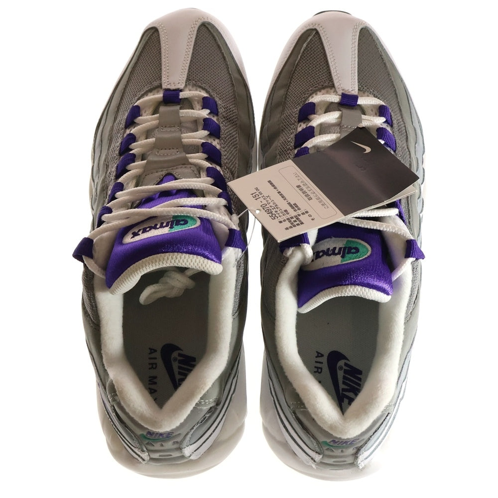 NIKE(ナイキ) AIR MAX 95 ORIGINAL エアマックス95 オリジナル ローカットスニーカー グレー US11/29cm 554970-151