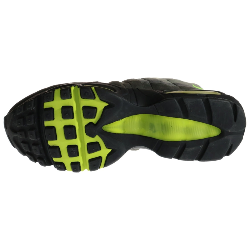 NIKE(ナイキ) 【観賞用2008年製】 AIR MAX 95 CLASSIC MAX PACK エアマックス95 クラシック マックスパック ローカットスニーカー グレー/イエロー US10/28cm 313111-071