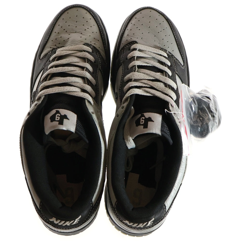NIKE(ナイキ) 【観賞用 2004年製】 DUNK LOW HOOP HEAT PACK TONY PARKER ダンク トニーパーカー ローカットスニーカー グレー/ブラック US10/28cm 304714-007