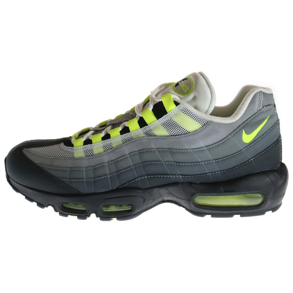 NIKE(ナイキ) AIR MAX 95 OG NEON YELLOW エアマックス95 ネオンイエロー ローカットスニーカー グレー/イエロー US12/30cm CT1689-001