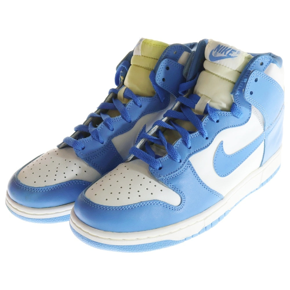 NIKE(ナイキ) 【観賞用1999年製】 DUNK HIGH LE ダンク ハイカットスニーカー ライトブルー/ホワイト US10/28cm 630335-144