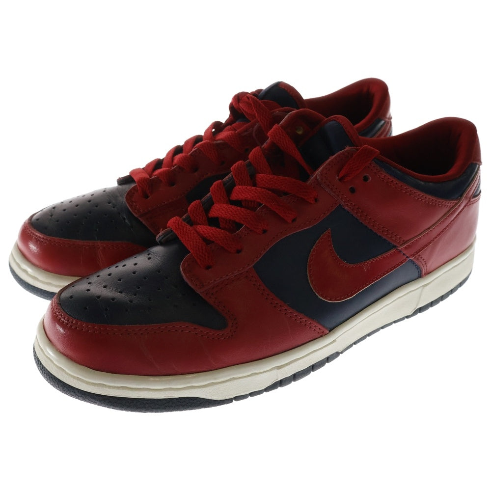 NIKE(ナイキ) 【観賞用 1999年製】 DUNK LOW MIDNIGHT ダンク ミッドナイト ローカットスニーカー レッド/ネイビー US10/28cm 630358-461