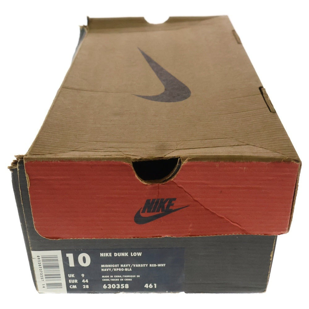 NIKE(ナイキ) 【観賞用 1999年製】 DUNK LOW MIDNIGHT ダンク ミッドナイト ローカットスニーカー レッド/ネイビー US10/28cm 630358-461