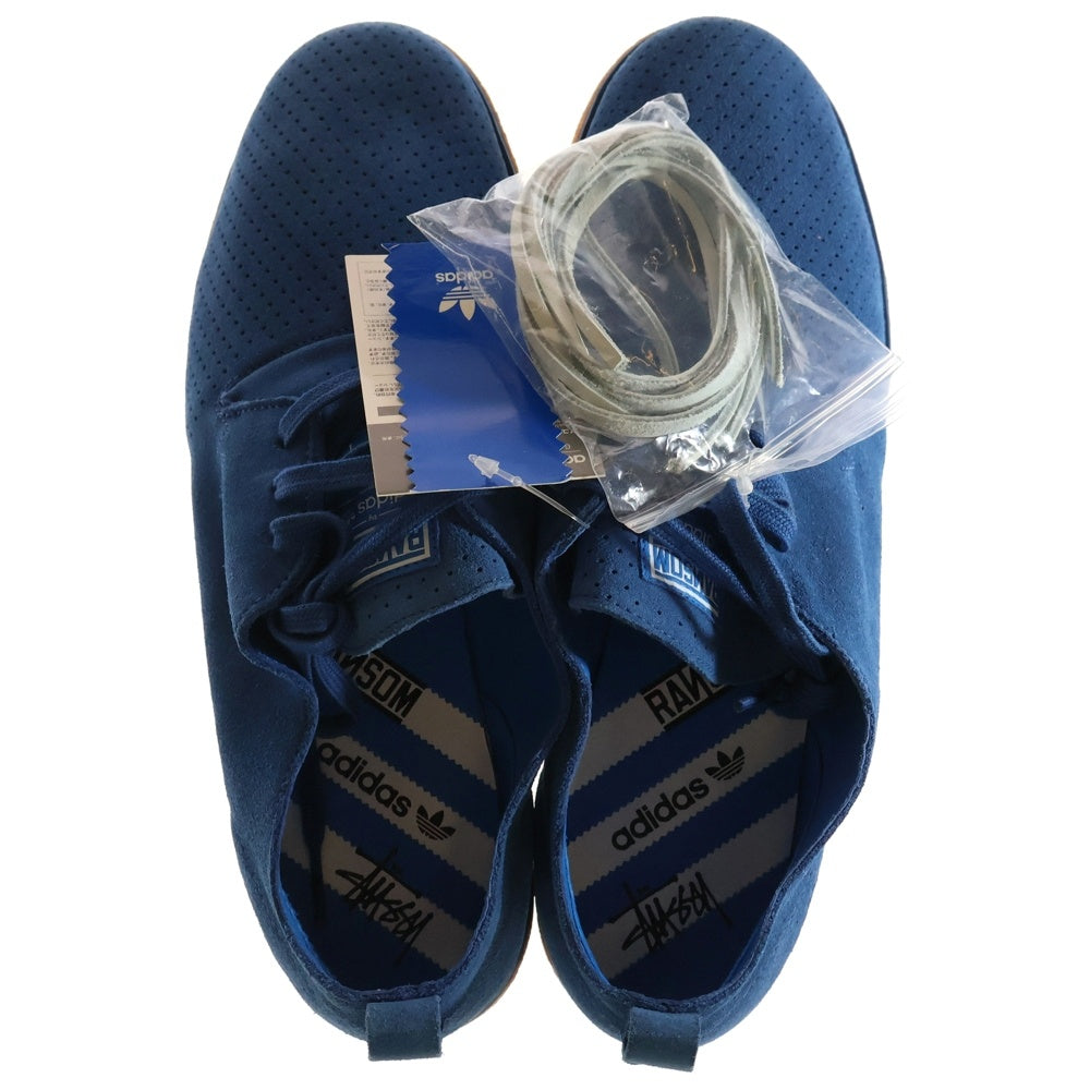adidas(アディダス) 【観賞用2011年製】 ×STUSSY ×RANSOM PLAIN CS ST SSY ステューシー ランサム ローカットスニーカー ブルー US11/29cm G42294