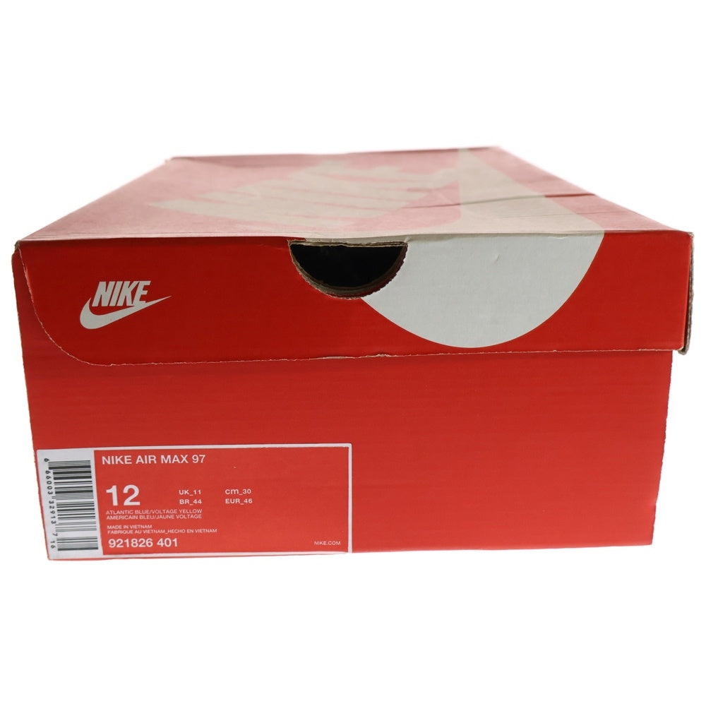 NIKE(ナイキ) AIR MAX 97 エアマックス97 ローカットスニーカー ブルー US12/30cm 921826-401