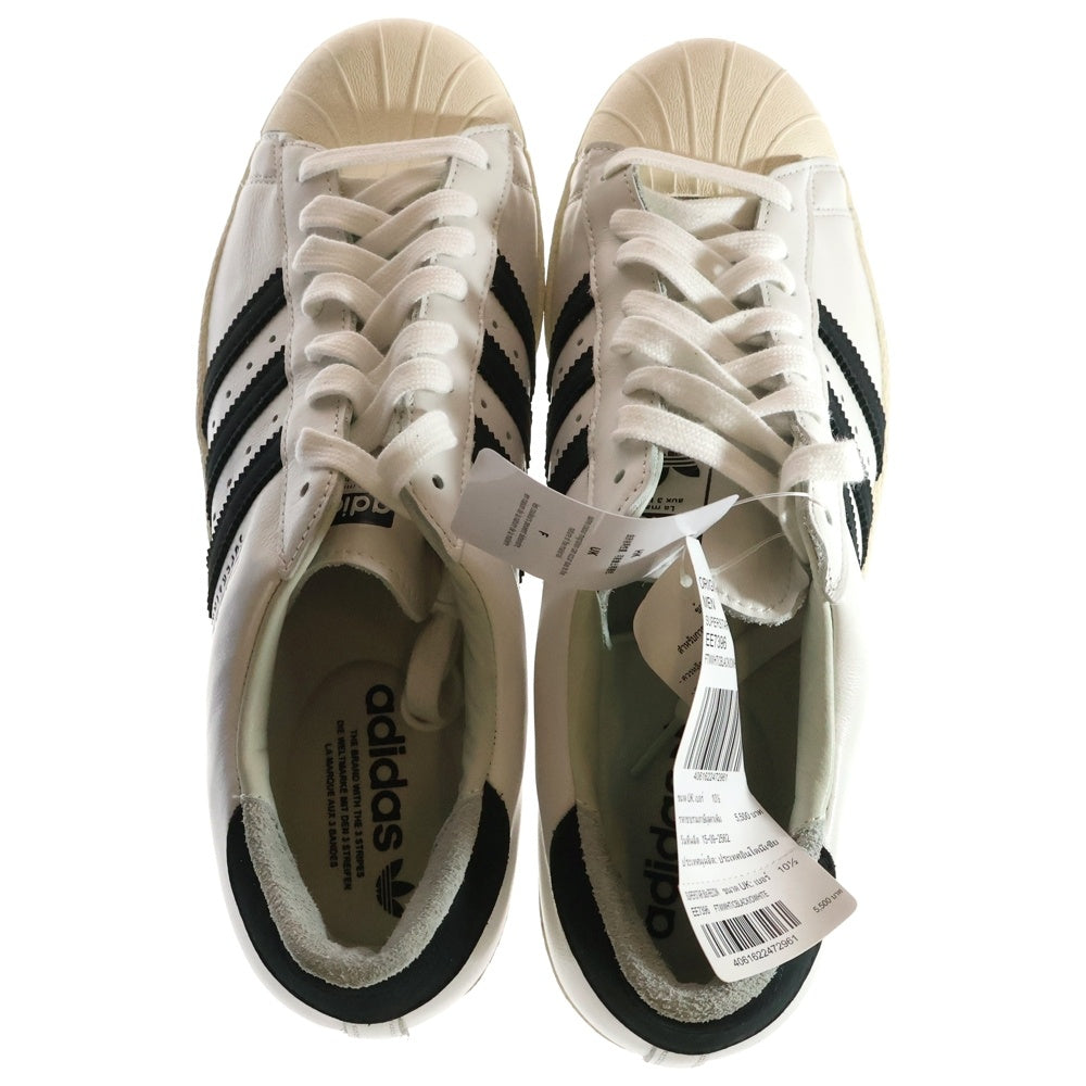adidas(アディダス) SUPERSTAR 80S RECON スーパースター ローカットスニーカー ホワイト/ブラック US11/29cm EE7396