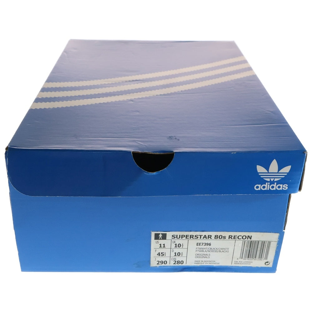 adidas(アディダス) SUPERSTAR 80S RECON スーパースター ローカットスニーカー ホワイト/ブラック US11/29cm EE7396