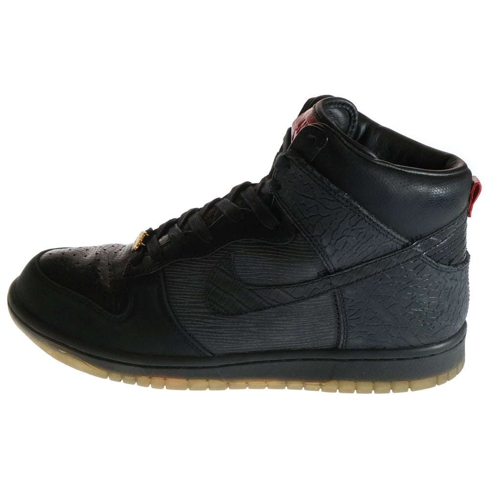 NIKE(ナイキ) 【観賞用2011年製】 DUNK HIGH PREMIUM QS MIGHT CROWN 20TH ANNIVERSARY ダンク ハイ プレミアム マイト クラウン 20th アニバーサリー 503766-001