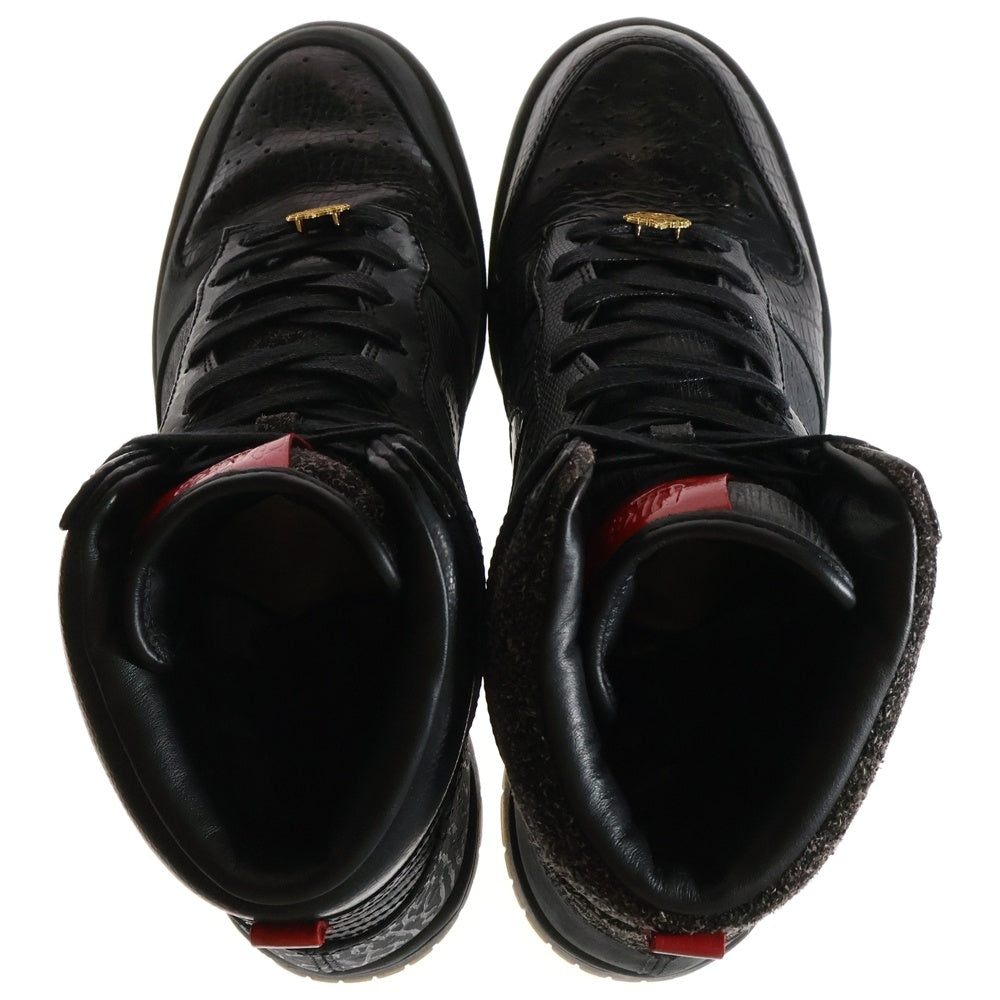 NIKE(ナイキ) 【観賞用2011年製】 DUNK HIGH PREMIUM QS MIGHT CROWN 20TH ANNIVERSARY ダンク ハイ プレミアム マイト クラウン 20th アニバーサリー 503766-001