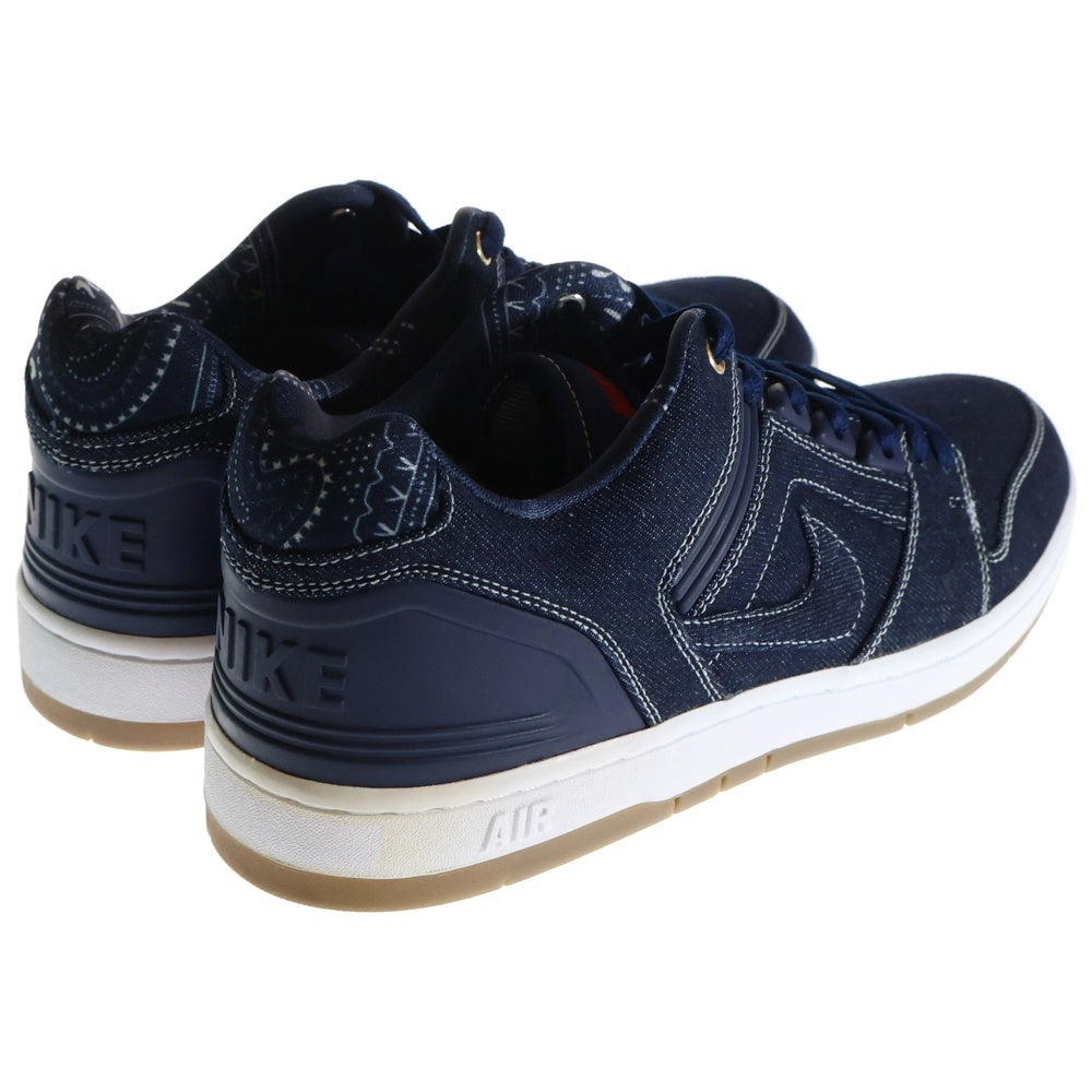 NIKE SB(ナイキエスビー) SB AIR FORCE 2 LOW QS エアフォース2 ローカットスニーカー インディゴ US11/29cm AO0298-441