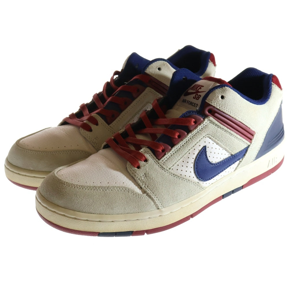 NIKE SB(ナイキエスビー) AIR FORCE 2 LOW エアフォース2 ローカットスニーカー ホワイト US10.5/28.5cm AO0300-100