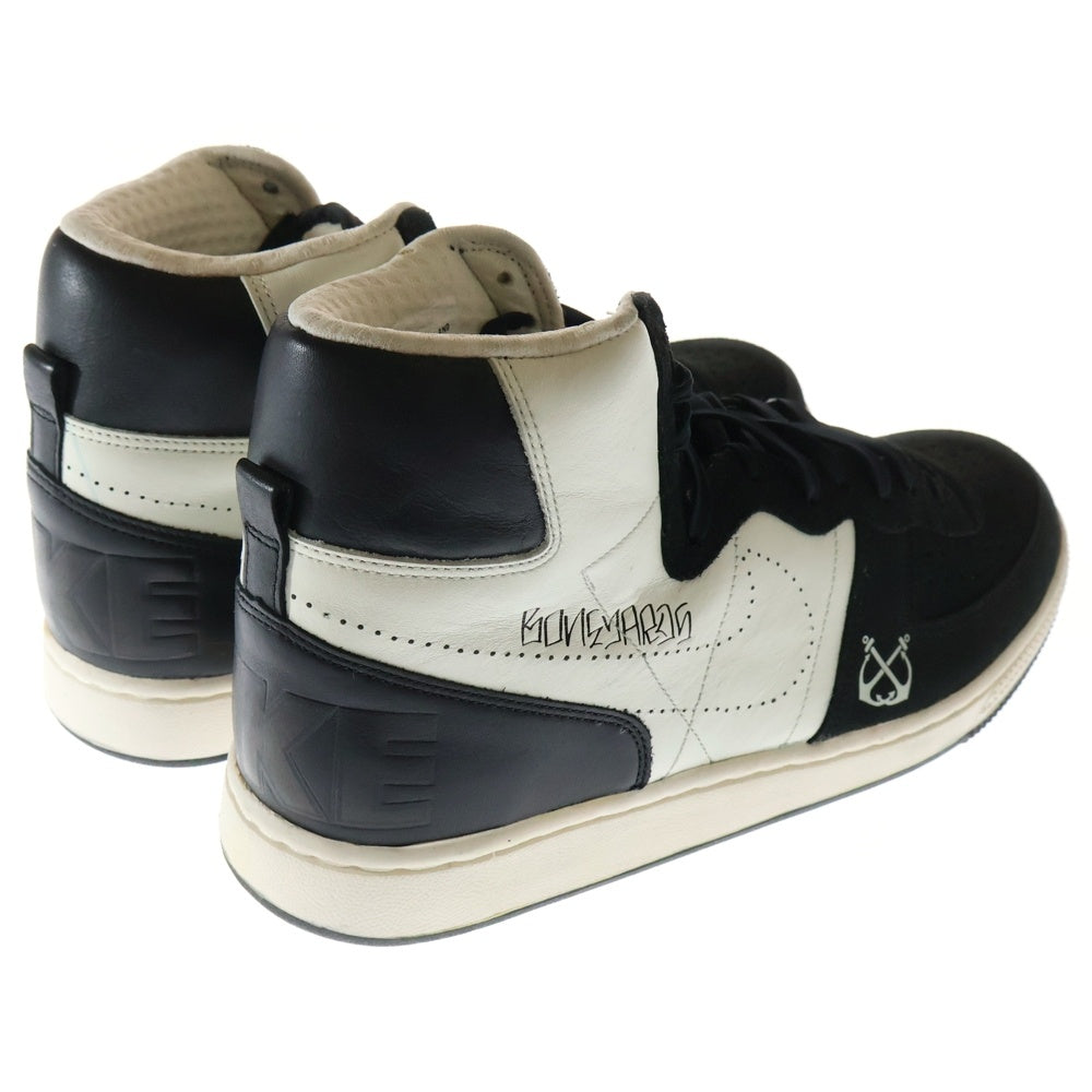 NIKE(ナイキ) 【観賞用 2008年製】×ステューシー ×ネイバーフッド TERMINATOR HIGH PREMIUM ターミネーター プレミアム ハイカットスニーカー US10.5/28.5cm 330341-011