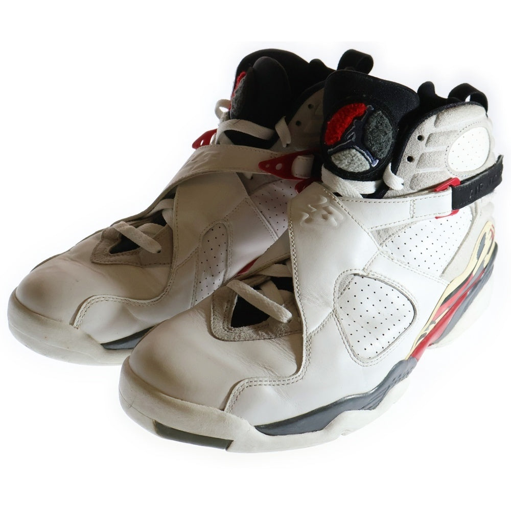NIKE(ナイキ) 【観賞用2013年製】 AIR JORDAN 8 RETRO エアジョーダン 8 ハイカットスニーカー ホワイト US12/30cm 305381-103