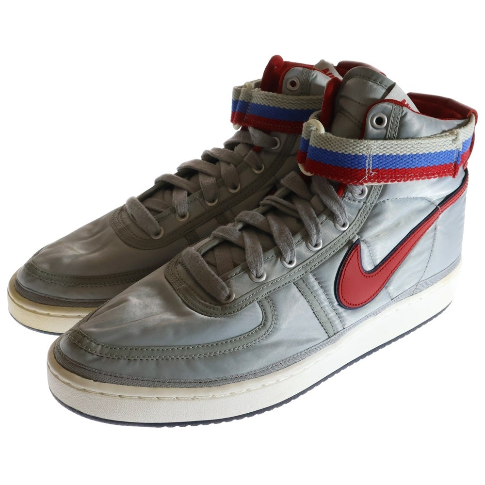 NIKE(ナイキ) VANDAL HIGH SUPREME QS バンダル ハイ サプリーム ハイカットスニーカー シルバー US10.5/28.5 AH8652-001
